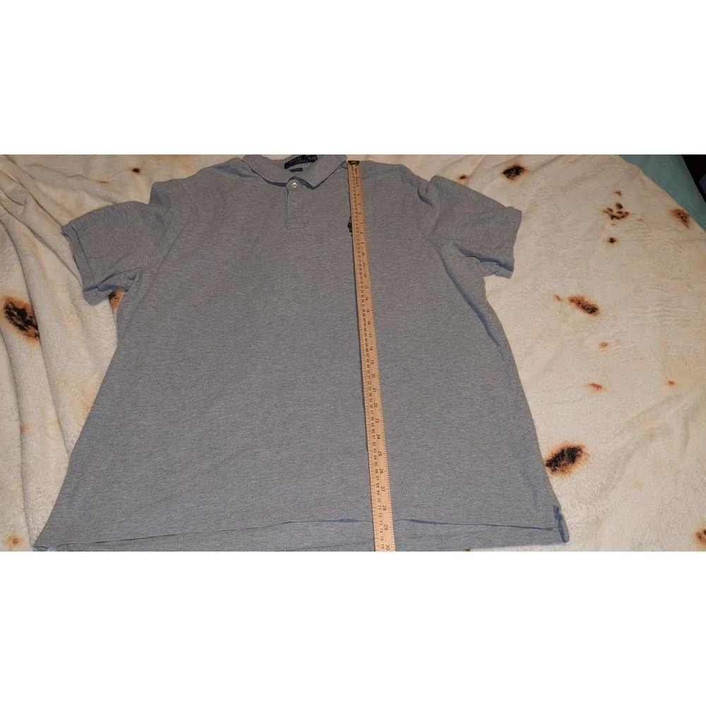 Polo Ralph Lauren Mens‎ Size  XXL Gray Polo Bear Classic Fit  Golf